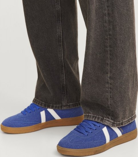 Jack & Jones Kirk International Campaign Sneakers Blue Quartz/Bright White - Scarpe da uomo 40-52 - 