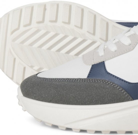 Jack & Jones Waspire Sneakers White/Castlerock - Scarpe da uomo 40-52 - 