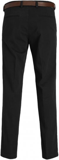 Jack & Jones Ollie Franco Chino Pants with Belt Black - Jeans & pantaloni - Jeans & Pantaloni Uomo Taglie Forti