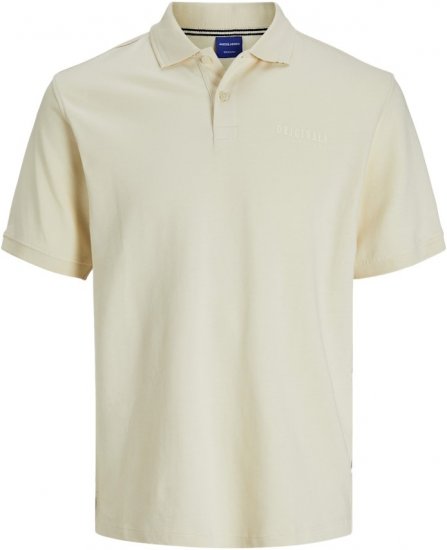 Jack & Jones Frederiksberg Polo Antique White - Polo - Polo Uomo Taglie Forti