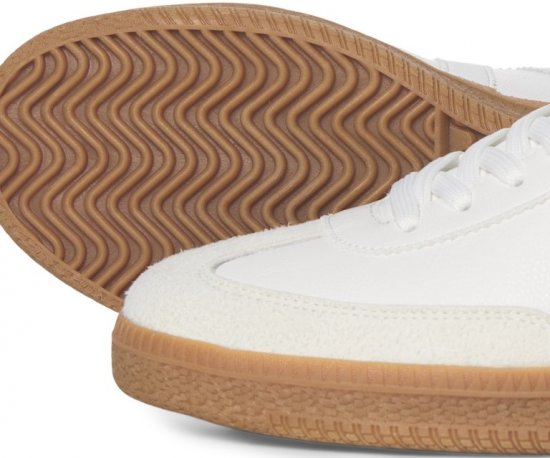 Jack & Jones Kirk International Campaign Sneakers Bright White/PU - Scarpe da uomo 40-52 - 