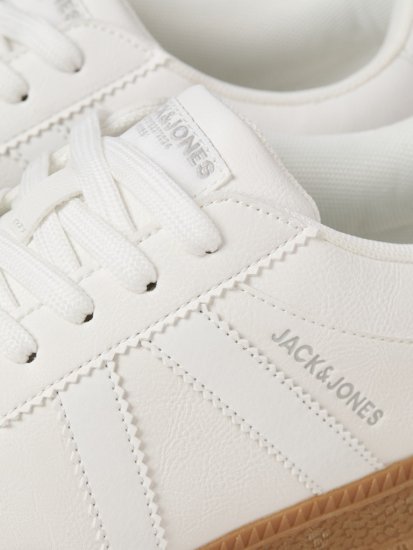 Jack & Jones Kirk International Campaign Sneakers Bright White/PU - Scarpe da uomo 40-52 - 