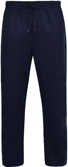 Espionage JOG001 Jogging Trousers Navy - Pantaloni & pantaloncini tuta - Pantaloni Tuta Uomo Taglie Forti