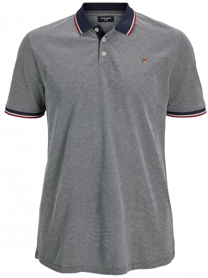 Jack & Jones JPRBLUWIN Polo Mood Indigo - Polo - Polo Uomo Taglie Forti