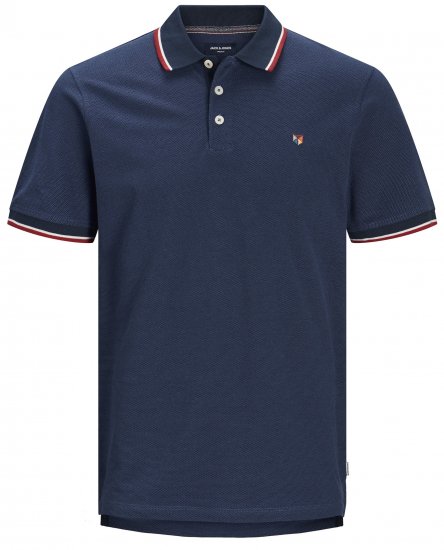 Jack & Jones JPRBLUWIN Polo Navy Blazer - Polo - Polo Uomo Taglie Forti