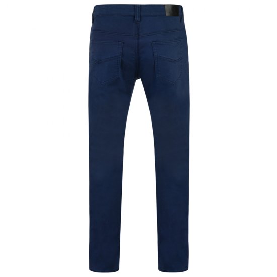 Kam Jeans Alba 5-pocket Stretch Chinos Navy - Jeans & pantaloni - Jeans & Pantaloni Uomo Taglie Forti