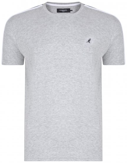 Kangol Salter T-shirt Grey - Magliette - Magliette Uomo Taglie Forti