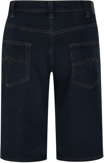 Kam Jeans 101 Stretch Jean Shorts Indigo - Shorts - Pantaloncini Uomo Taglie Forti