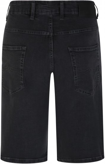 Kam Jeans 101 Stretch Jean Shorts Charcoal - Shorts - Pantaloncini Uomo Taglie Forti