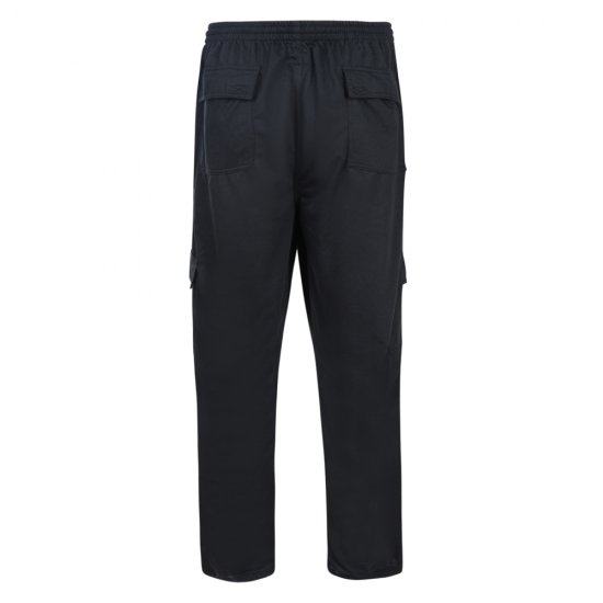 Kam Jeans Cargopocket Joggers "Lightweight" Black - Pantaloni & pantaloncini tuta - Pantaloni Tuta Uomo Taglie Forti