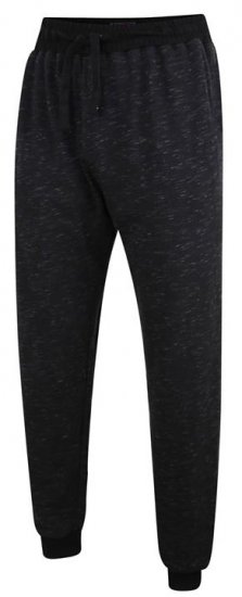 Kam Jeans 235 Melange Jog Bottoms Black - Pantaloni & pantaloncini tuta - Pantaloni Tuta Uomo Taglie Forti