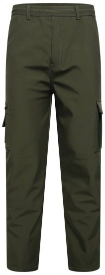 Kam Jeans 245 pantaloni softshell con vita elasticizzata kaki - Jeans & pantaloni - Jeans & Pantaloni Uomo Taglie Forti