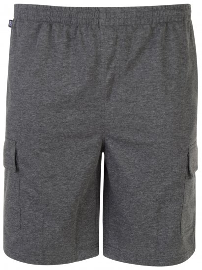 Kam Jeans Cargo Jogger shorts Grey - Pantaloni & pantaloncini tuta - Pantaloni Tuta Uomo Taglie Forti