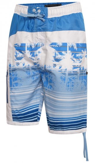 Kam Jeans 3008 Surfer Panelled Swimshorts - Intimo & costumi da bagno - Intimo Taglie Forti Uomo