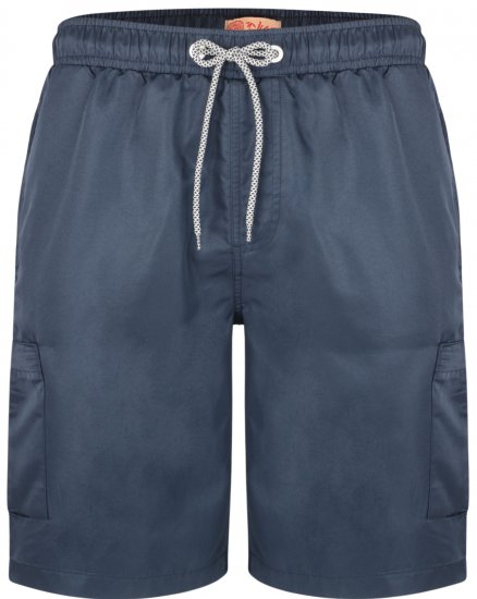 Kam Jeans 334 Cargo Swim Shorts Navy - Intimo & costumi da bagno - Intimo Taglie Forti Uomo