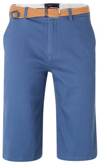 Kam Jeans 339 Dress Shorts Insignia Blue - Shorts - Pantaloncini Uomo Taglie Forti