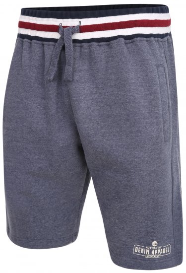 Kam Jeans 344 Sweat shorts Indigo - Pantaloni & pantaloncini tuta - Pantaloni Tuta Uomo Taglie Forti