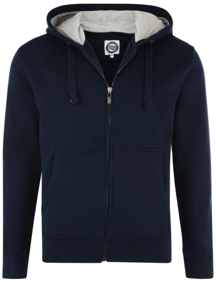 Kam Jeans Hoodie Navy TALL SIZES - ABBIGLIAMENTO UOMO MT-6XLT - Taglie Tall Uomo