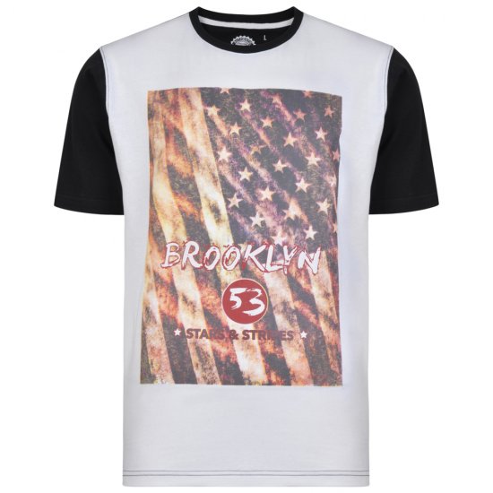 Kam Jeans 5259 T-shirt - Magliette - Magliette Uomo Taglie Forti