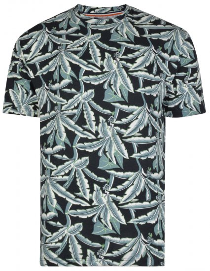 Kam Jeans 5260 T-shirt Navy - Magliette - Magliette Uomo Taglie Forti