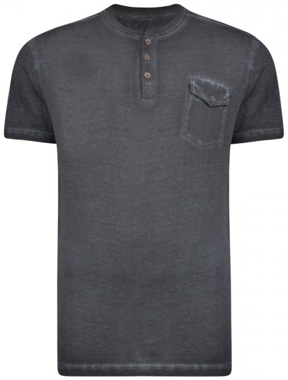 Kam Jeans 5262 T-shirt Black - Magliette - Magliette Uomo Taglie Forti