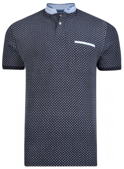 Kam Jeans 5269 Polo Black - Polo - Polo Uomo Taglie Forti