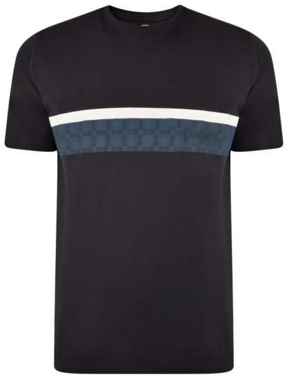 Kam Jeans 5307 T-shirt Navy - Magliette - Magliette Uomo Taglie Forti