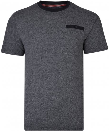 Kam Jeans 5325 T-shirt Navy - Magliette - Magliette Uomo Taglie Forti