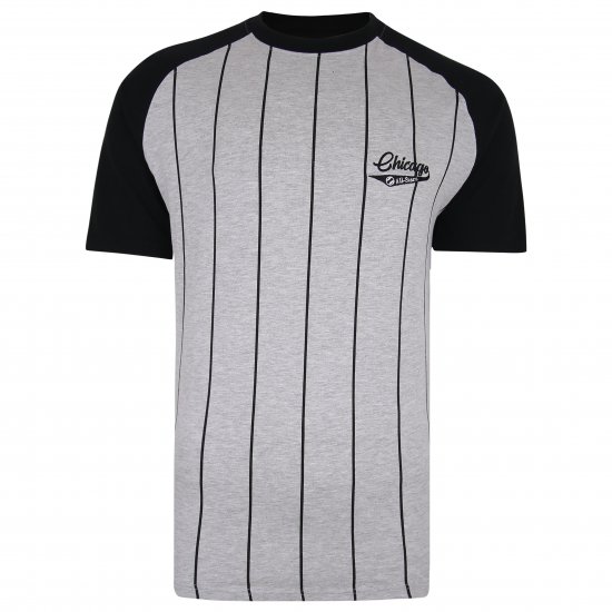 Kam Jeans 5360 Chicago Grey T-Shirt - Magliette - Magliette Uomo Taglie Forti