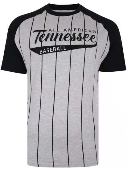 Kam Jeans 5361 Tennessee Baseball T-shirt - Magliette - Magliette Uomo Taglie Forti