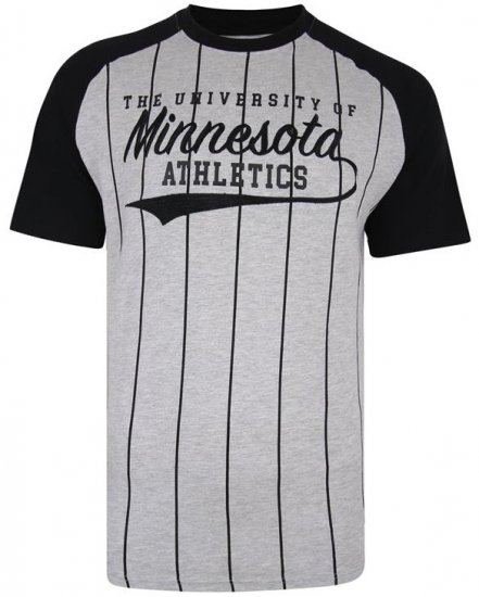 Kam Jeans 5362 Minnesota Baseball T-shirt - Magliette - Magliette Uomo Taglie Forti