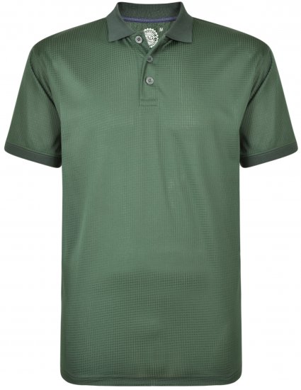 Kam Jeans Technical Lightweight Polo Forest Green - Abbigliamento sportivo & Outdoor - Abbigliamento Sportivo Uomo Taglie Forti