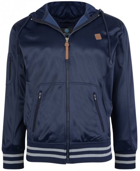 Kam Jeans 799 Tricot Hoody Navy - Felpe & felpe con cappuccio - Felpe & Felpe con Cappuccio Uomo Taglie Forti