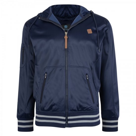 Kam Jeans 799 Tricot Hoody Navy - Felpe & felpe con cappuccio - Felpe & Felpe con Cappuccio Uomo Taglie Forti