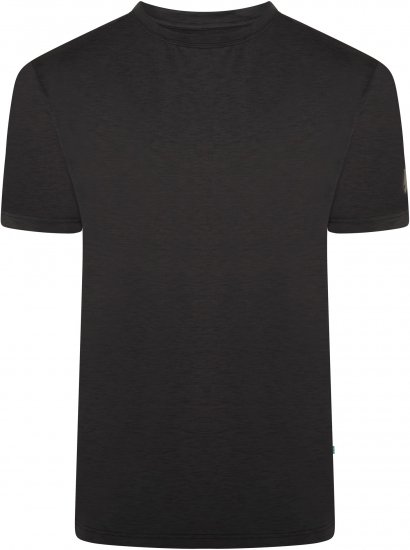Kam Jeans AP001 XT Active Performance Marl Tee Black - Magliette - Magliette Uomo Taglie Forti