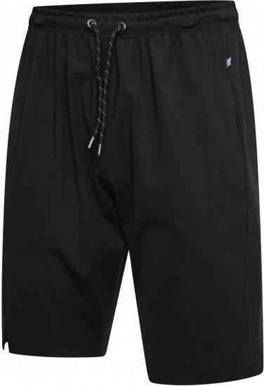 Kam Jeans AP004 Active Performance Shorts Black - Shorts - Pantaloncini Uomo Taglie Forti