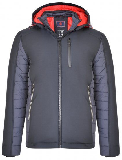 Kam Jeans KV107 Performance Jacket Navy - Giubbotti - Giubbotti Uomo Taglie Forti