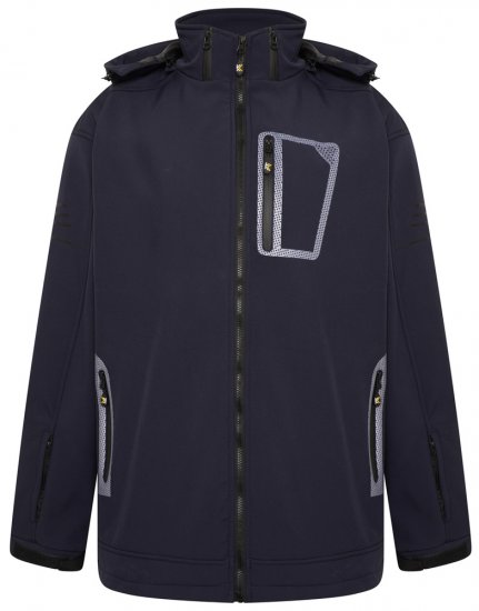 Kam Jeans KV39 Giacca leggera Blu scuro - Giubbotti - Giubbotti Uomo Taglie Forti