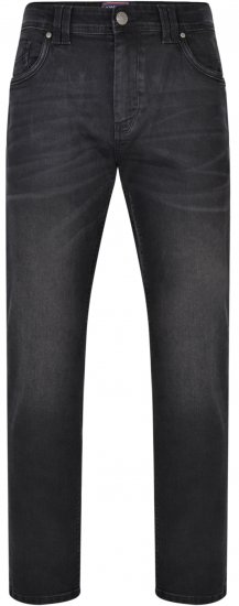 Kam Jeans Ortega Jeans Black Used - Jeans & pantaloni - Jeans & Pantaloni Uomo Taglie Forti