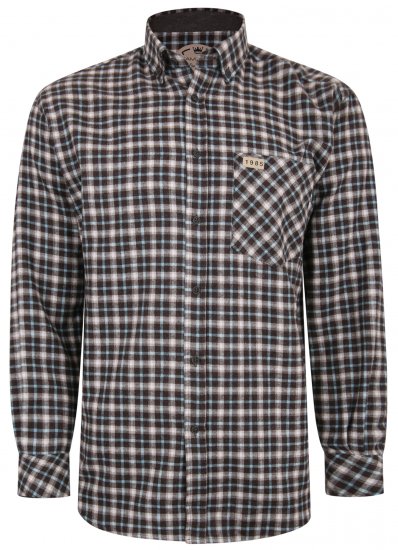 Kam Jeans P681 Flannel Check Shirt - Camicie - Camicie Taglie Forti Uomo