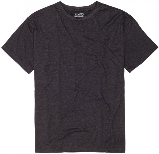 Adamo Kevin Regular fit T-shirt Charcoal - Magliette - Magliette Uomo Taglie Forti
