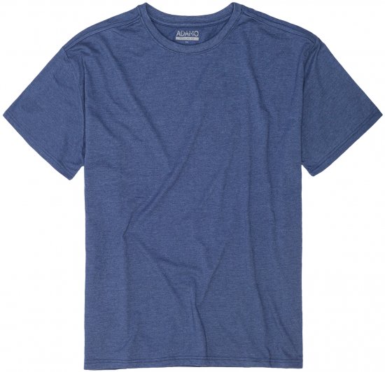 Adamo Kevin Regular fit T-shirt Indigo Blue - Magliette - Magliette Uomo Taglie Forti