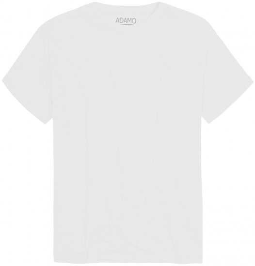 Adamo Kevin Regular fit T-shirt White - Magliette - Magliette Uomo Taglie Forti
