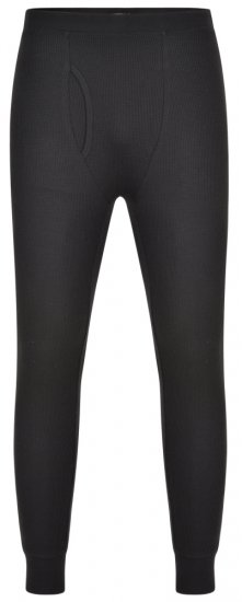 Kam Jeans 833 Thermal Long Johns Black - Intimo & costumi da bagno - Intimo Taglie Forti Uomo