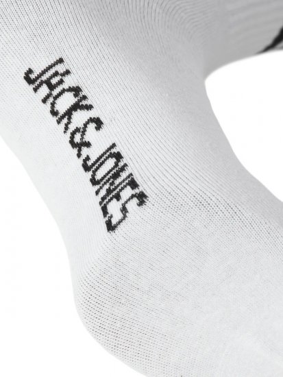 Jack & Jones Travis Calzini da tennis Bianco confezione da 3 - Intimo & costumi da bagno - Intimo Taglie Forti Uomo