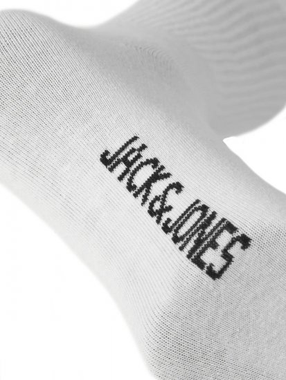 Jack & Jones Basic Calzini da tennis Bianco confezione da 5 - Intimo & costumi da bagno - Intimo Taglie Forti Uomo