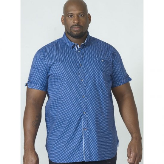 D555 Bobby Short Sleeve Shirt - Camicie - Camicie Taglie Forti Uomo