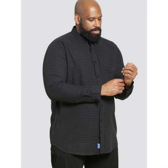 D555 Jared Long Sleeve Shirt - Camicie - Camicie Taglie Forti Uomo