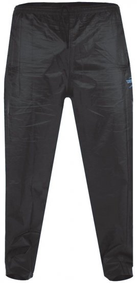 D555 Elba "Packaway" Rain Pants Black - Abbigliamento sportivo & Outdoor - Abbigliamento Sportivo Uomo Taglie Forti