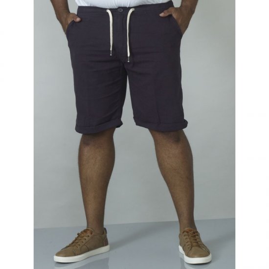 D555 Gareth Drawcord Shorts Navy - Pantaloni & pantaloncini tuta - Pantaloni Tuta Uomo Taglie Forti